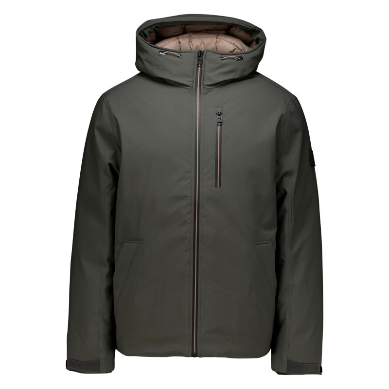 Garcia - Blouson Gris à Coupe Ajustée Pourvu D'un Col à Capuche Et De Manches Longues - Gris Garcia - Blouson Gris à Coupe Ajustée Pourvu D'un Col à Capuche Et De Manches Longues - Gris