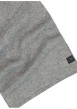 Thumbnail Écharpe grise en maille tricotée pourvue de l'étiquette de la marque - Image 2