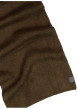 Thumbnail Écharpe kaki en maille tricotée pourvue de l'étiquette de la marque - Image 2