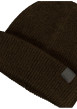 Thumbnail Bonnet kaki en maille tricotée pourvu de l'étiquette de la marque - Image 3