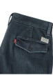 Thumbnail Pantalon Chino en coton vert à coupe droite pourvu de poches italiennes - Image 2