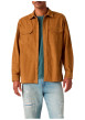 Thumbnail Chemise en coton camel à coupe droite pourvue d'un col à revers - Image 5