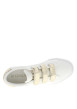 Thumbnail Tennis plates blanches avec des bandes auto-grippantes dorées - Image 5