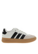 Thumbnail Tennis Barreda Xlg en cuir blanc à talon plat munies de lacets