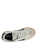 Thumbnail Tennis Barreda Xlg en cuir blanc à talon plat munies de lacets - Image 5