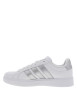 Thumbnail Tennis blanches muni d'un talon plat et d'une fermeture à lacets - Image 3