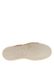Thumbnail Tennis en cuir cognac à talon plat avec des lacets et un zip latéral - Image 6