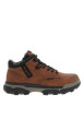 Thumbnail Sneakers multisport cognac à talon plat pourvues de lacets bicolores