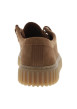 Thumbnail Boots Torhill Lo en cuir camel à talon plateau pourvues de lacets plats - Image 4