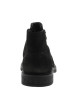 Thumbnail Boots en cuir nubuck noir à talon décroché bas pourvues de 2 zip - Image 4