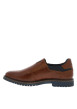 Thumbnail Mocassins cognac à talon décroché bas doté de soufflets élastiqués - Image 3