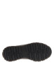Thumbnail Sneakers en cuir chocolat à talon plat dotées de lacets élastiqués et d'un zip - Image 6