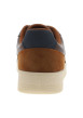 Thumbnail Sneakers marron à talon plat dotées d'empiècements de différentes matières - Image 4