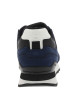 Thumbnail Baskets running Travis Sport Bold en cuir bleu marine à talon plat - Image 4