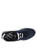 Thumbnail Baskets running Travis Sport Bold en cuir bleu marine à talon plat - Image 5
