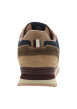 Thumbnail Baskets de running Travis Block en cuir brun à fermeture par lacets - Image 4