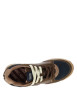 Thumbnail Baskets de running Travis Block en cuir brun à fermeture par lacets - Image 5