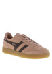 Thumbnail Tennis Viper en cuir roses à talon plat pourvues d'une fermeture à lacets - Image 2