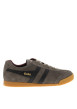 Thumbnail Tennis Harrier en cuir taupe à talon plat pourvues de lacets