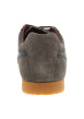 Thumbnail Tennis Harrier en cuir taupe à talon plat pourvues de lacets - Image 4