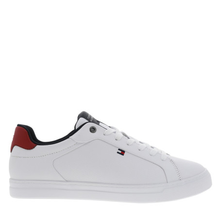 Tennis Lightweight Pinperf en cuir blanc ornée...