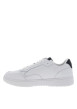Thumbnail Tennis Th Basket en cuir blanc à talon plat avec le logo en strip - Image 3