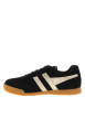 Thumbnail Tennis Harrier Mirror en cuir noires à talon plat pourvues de lacets - Image 3