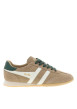 Thumbnail Tennis Sprinter Suede en cuir beiges à talon plat munies d'empiècements