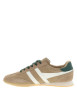 Thumbnail Tennis Sprinter Suede en cuir beiges à talon plat munies d'empiècements - Image 3