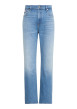 Thumbnail Jean High Rise Straight en coton bleu pourvu d'une taille haute