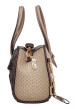 Thumbnail Sac à main beige pourvu d'une bandoulière amovible et de deux anses rondes - Image 3