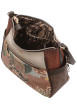 Thumbnail Sac à bandoulière beige à motifs pourvu d'une bandoulière réglable - Image 5