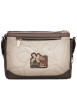 Thumbnail Sac à bandoulière beige pourvu d'une large bandoulière réglable - Image 2