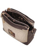 Thumbnail Sac à bandoulière beige pourvu d'une large bandoulière réglable - Image 5