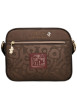 Thumbnail Sac à bandoulière marron et beige pourvu d'une large bandoulière réglable - Image 2