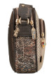 Thumbnail Sac à bandoulière marron et beige pourvu d'une large bandoulière réglable - Image 3