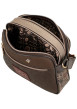 Thumbnail Sac à bandoulière marron et beige pourvu d'une large bandoulière réglable - Image 5