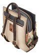 Thumbnail Sac à dos marine pourvu de bretelles réglables et d'une anse à main - Image 4