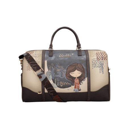 Sac weekender multicolores pourvu d'une large...