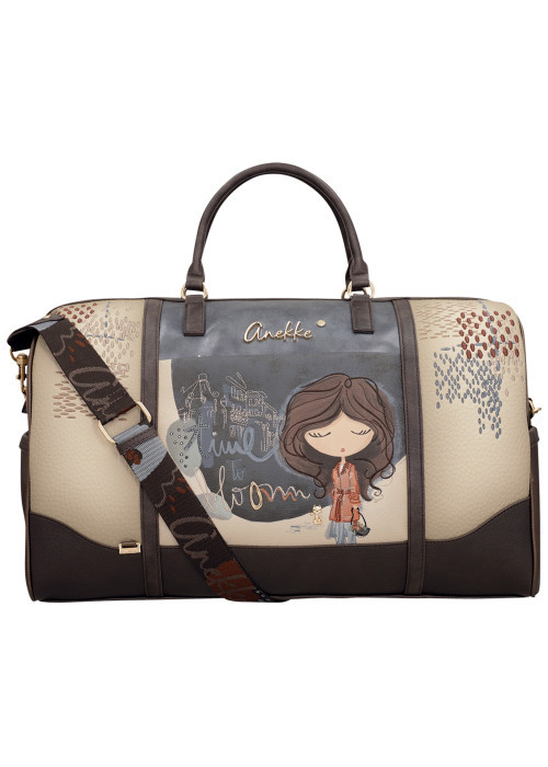 Sac weekender multicolores pourvu d'une large...