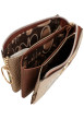Thumbnail Porte-monnaie beige pourvu de multiples compartiments de rangement - Image 4