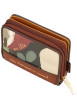 Thumbnail Portefeuille multicolore zippé pourvu d'une fermeture à bouton pression - Image 4