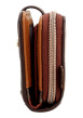 Thumbnail Portefeuille beige zippé pourvu d'une fermeture à bouton pression - Image 3