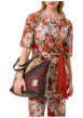 Thumbnail Sac à main porté épaule marron et beige pourvu d'une bandoulière amovible - Image 6