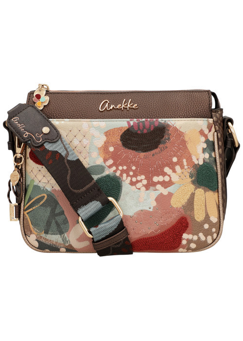 Sac à bandoulière multicolore pourvu d'une...