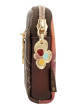 Thumbnail Porte-monnaie multicolore à motifs pourvu d'une fermeture zippée - Image 2