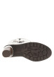 Thumbnail Bottes blanches à talon décroché haut avec des boucles à ardillons - Image 6