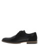 Thumbnail Derbies noires à revêtement lisse avec un talon plat et des lacets ronds - Image 3
