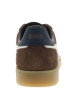 Thumbnail Tennis Viper en cuir marron à talon plat pourvues d'une fermeture à lacets - Image 4