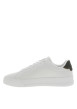 Thumbnail Tennis Th Court en cuir blanc à talon plat agrémentée du logo - Image 3